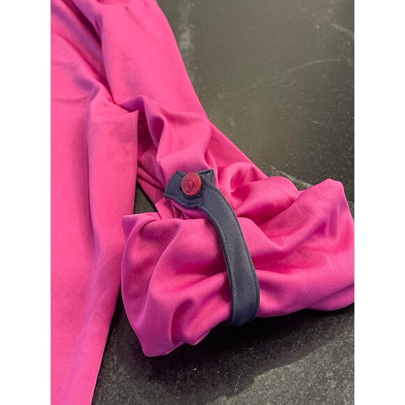 Under Armour heatgear semi-fitted Fuschia hooded shirt XL - Picture 6 of 9